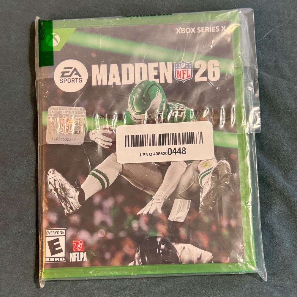 EA Sports Madden NFL 26 Xbox Series X New Sealed Football Game 2026